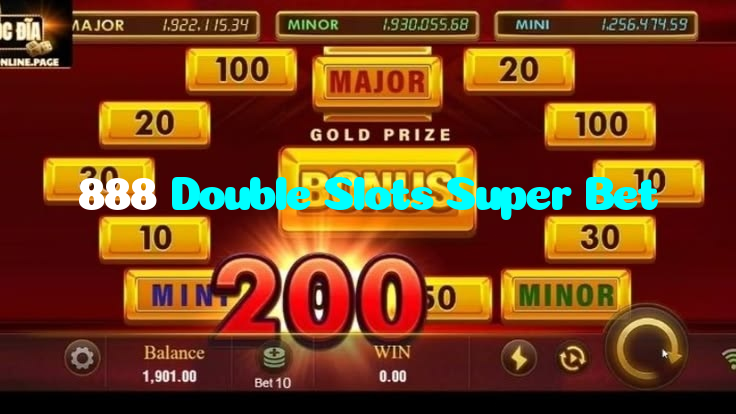 888 Double Slots Super Bet خوش آمدید بونس +600% پیشکش موبائل ایپ کے پروموشن سیکشن میں دکھائی دیتی ہے۔